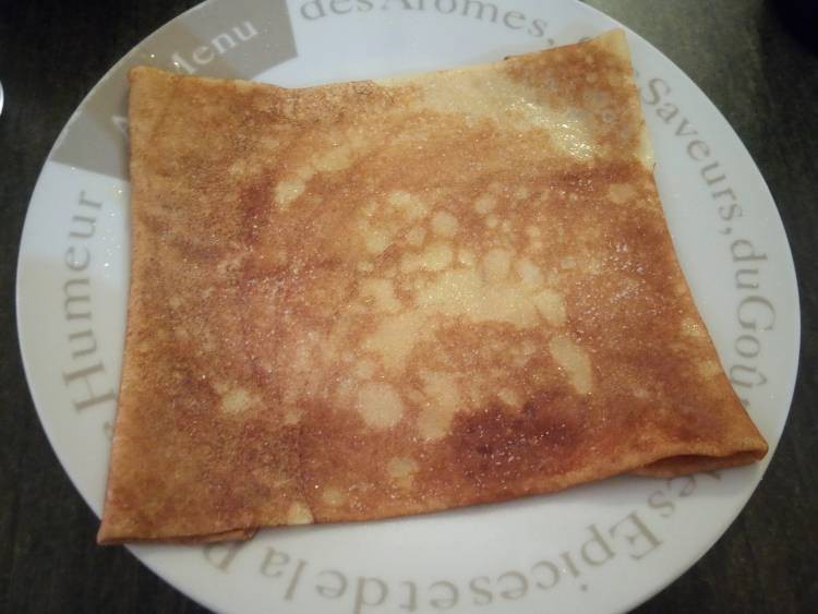 Crêpe beurre, sucre (3,30€)